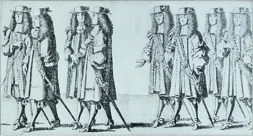 An illustration from Two centuries of costume in America, MDCXX-MDCCCXX, 1903, leaf 248
