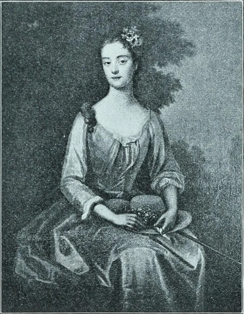 An illustration from Two centuries of costume in America, MDCXX-MDCCCXX, 1903, leaf 122