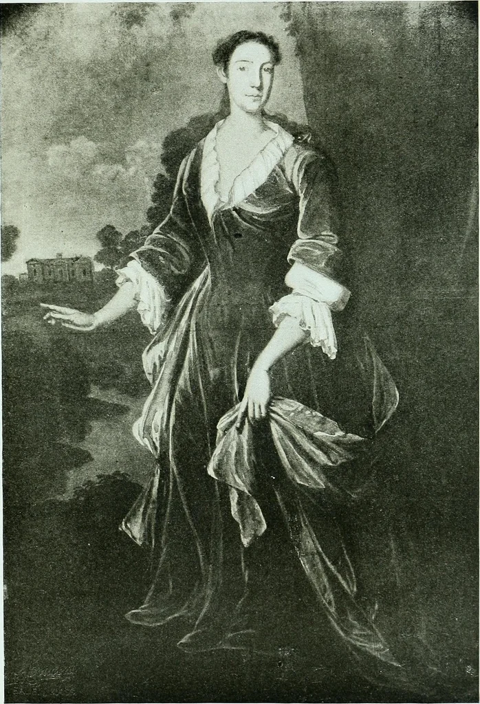 An illustration from Two centuries of costume in America, MDCXX-MDCCCXX, 1903, leaf 128