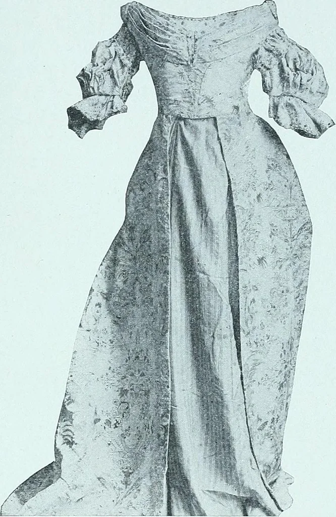 An illustration from Two centuries of costume in America, MDCXX-MDCCCXX, 1903, leaf 150