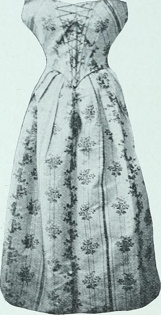 An illustration from Two centuries of costume in America, MDCXX-MDCCCXX, 1903, leaf 165