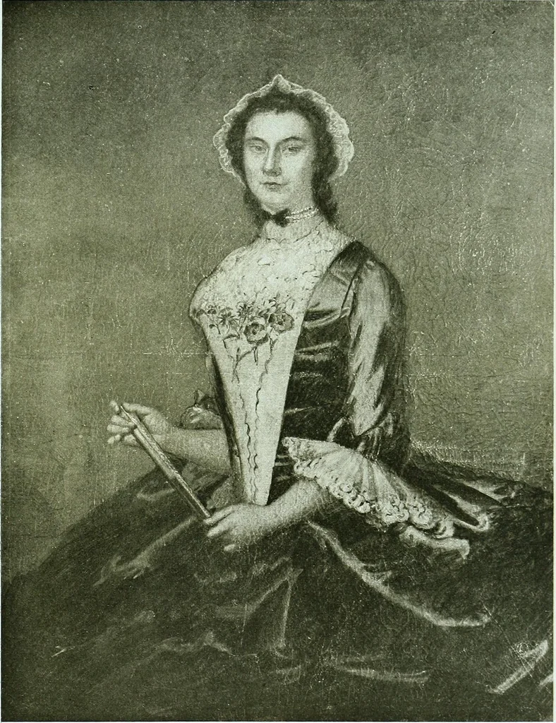 An illustration from Two centuries of costume in America, MDCXX-MDCCCXX, 1903, leaf 166