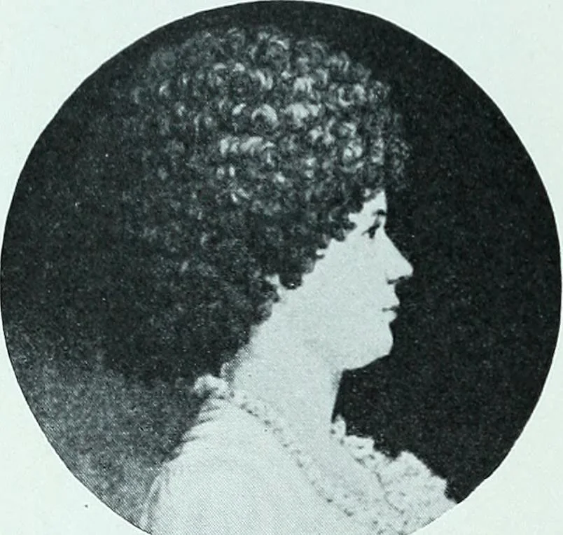 An illustration from Two centuries of costume in America, MDCXX-MDCCCXX, 1903, leaf 213