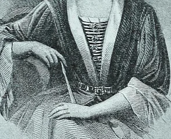 An illustration from Two centuries of costume in America, MDCXX-MDCCCXX, 1903, leaf 227