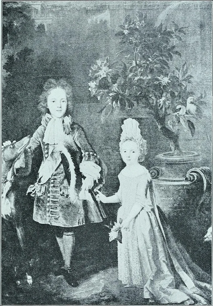 An illustration from Two centuries of costume in America, MDCXX-MDCCCXX, 1903, leaf 230
