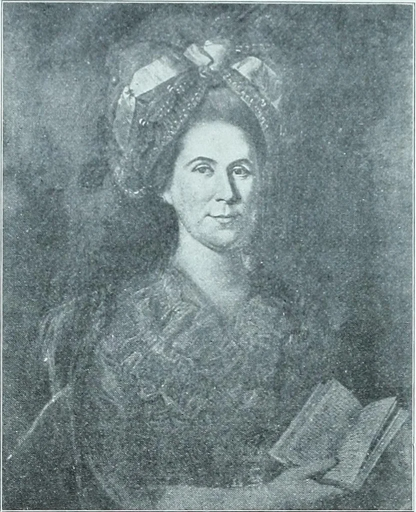 An illustration from Two centuries of costume in America, MDCXX-MDCCCXX, 1903, leaf 241
