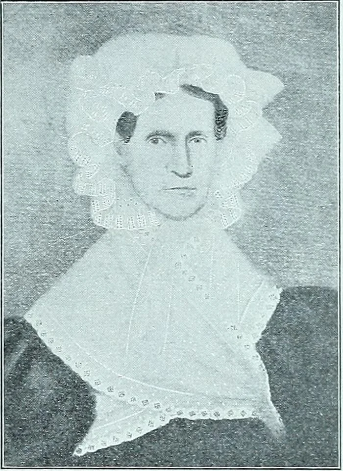 An illustration from Two centuries of costume in America, MDCXX-MDCCCXX, 1903, leaf 258