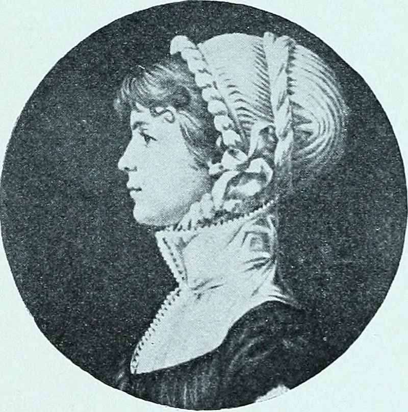 An illustration from Two centuries of costume in America, MDCXX-MDCCCXX, 1903, leaf 260