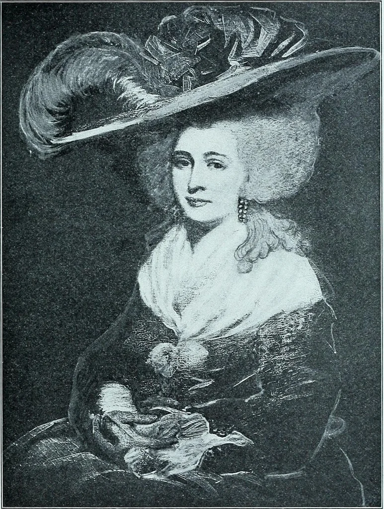 An illustration from Two centuries of costume in America, MDCXX-MDCCCXX, 1903, leaf 274