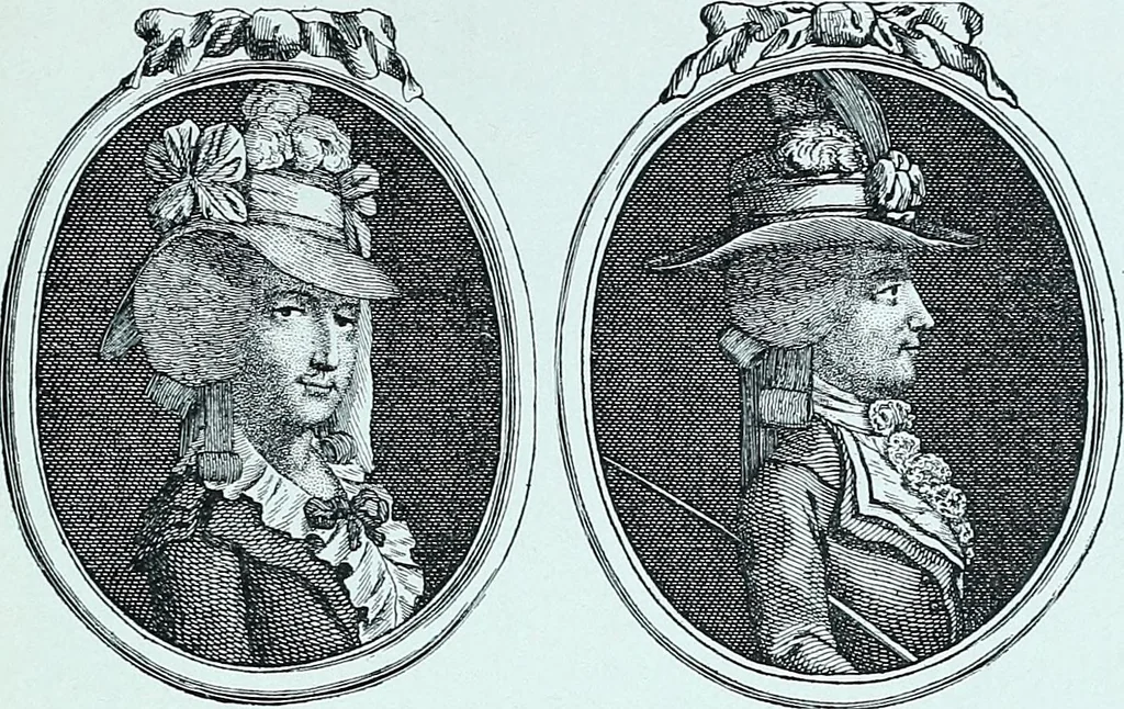 An illustration from Two centuries of costume in America, MDCXX-MDCCCXX, 1903, leaf 332