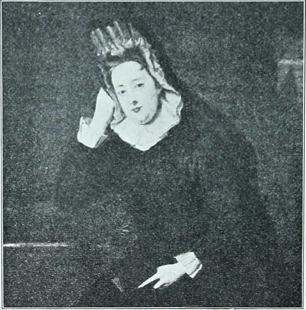 An illustration from Two centuries of costume in America, MDCXX-MDCCCXX, 1903, leaf 367