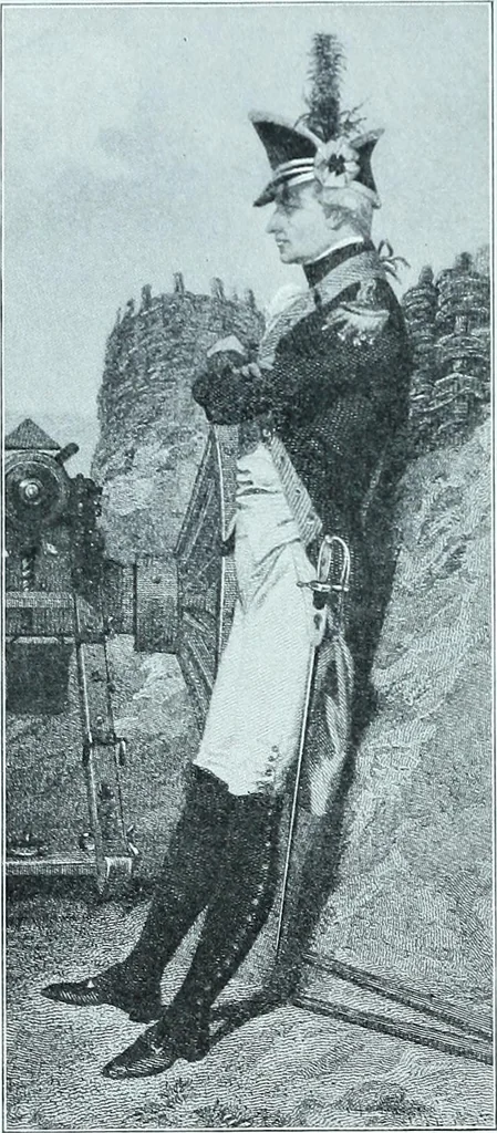 An illustration from Two centuries of costume in America, MDCXX-MDCCCXX, 1903, leaf 413