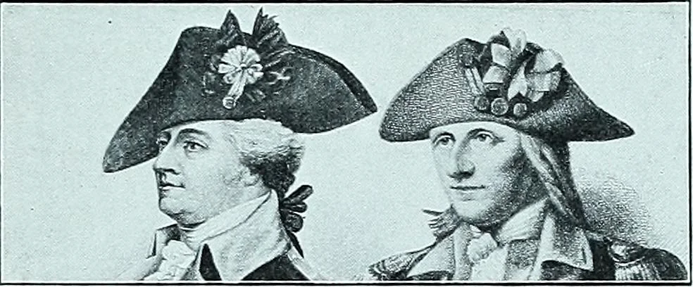 An illustration from Two centuries of costume in America, MDCXX-MDCCCXX, 1903, leaf 414