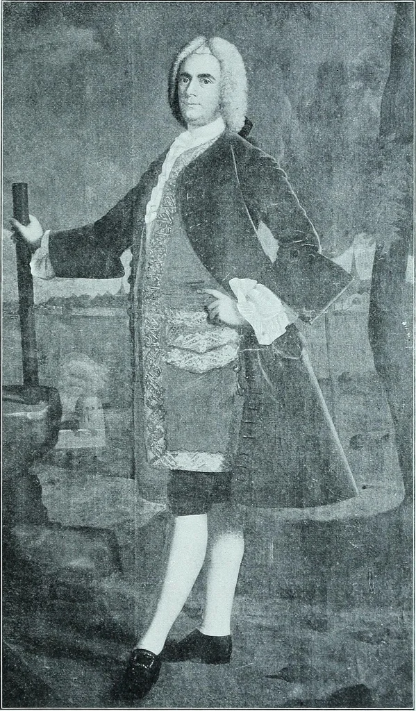 An illustration from Two centuries of costume in America, MDCXX-MDCCCXX, 1903, leaf 48