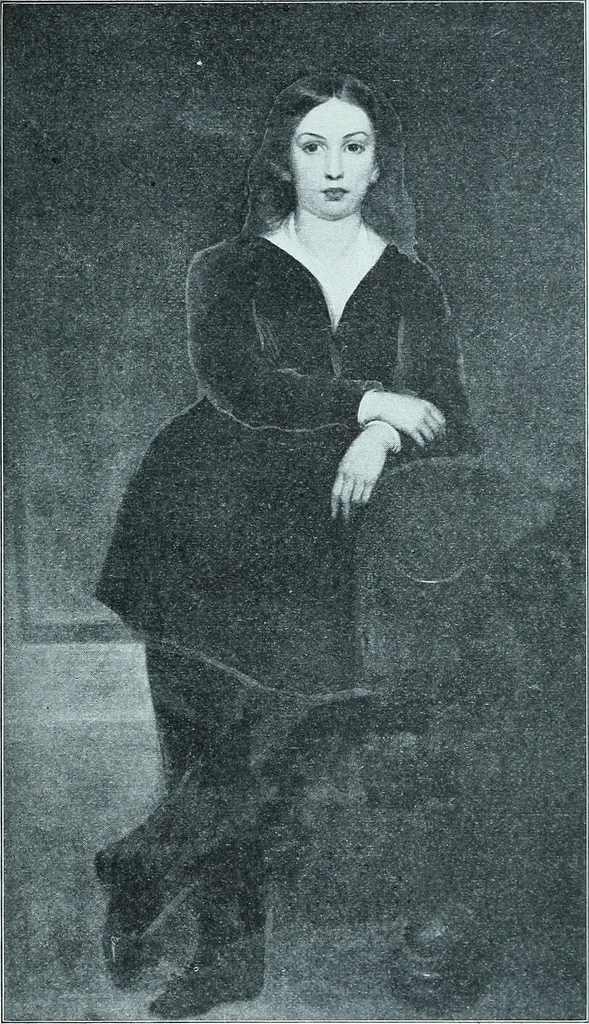 An illustration from Two centuries of costume in America, MDCXX-MDCCCXX, 1903, leaf 506