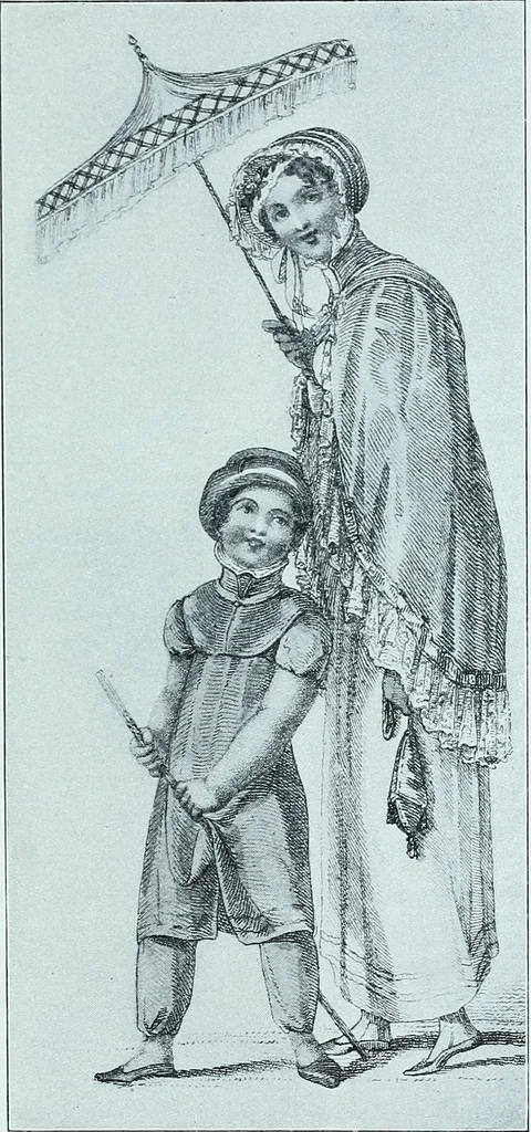 An illustration from Two centuries of costume in America, MDCXX-MDCCCXX, 1903, leaf 512