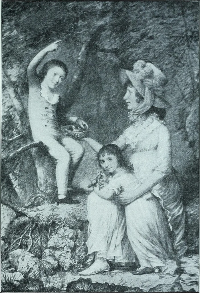 An illustration from Two centuries of costume in America, MDCXX-MDCCCXX, 1903, leaf 526