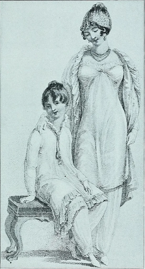 An illustration from Two centuries of costume in America, MDCXX-MDCCCXX, 1903, leaf 540