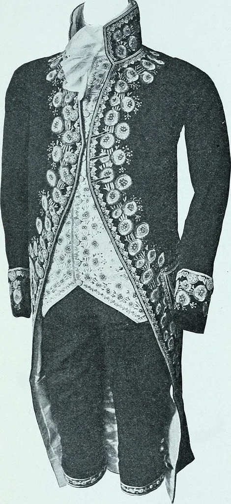 An illustration from Two centuries of costume in America, MDCXX-MDCCCXX, 1903, leaf 60