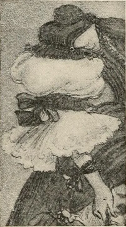 An illustration from Two centuries of costume in America, MDCXX-MDCCCXX, 1903, leaf 123