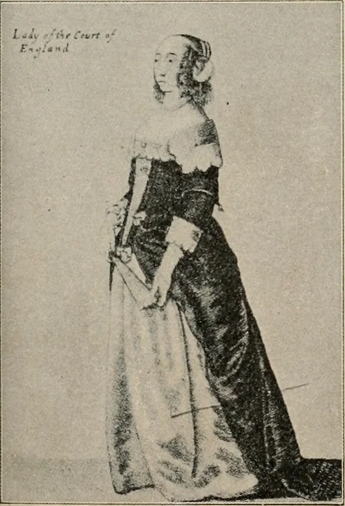 An illustration from Two centuries of costume in America, MDCXX-MDCCCXX, 1903, leaf 138
