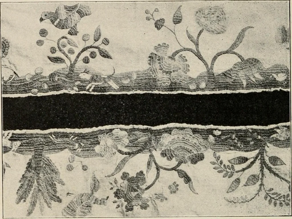 An illustration from Two centuries of costume in America, MDCXX-MDCCCXX, 1903, leaf 205