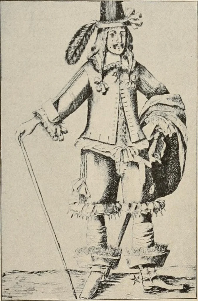 An illustration from Two centuries of costume in America, MDCXX-MDCCCXX, 1903, leaf 238