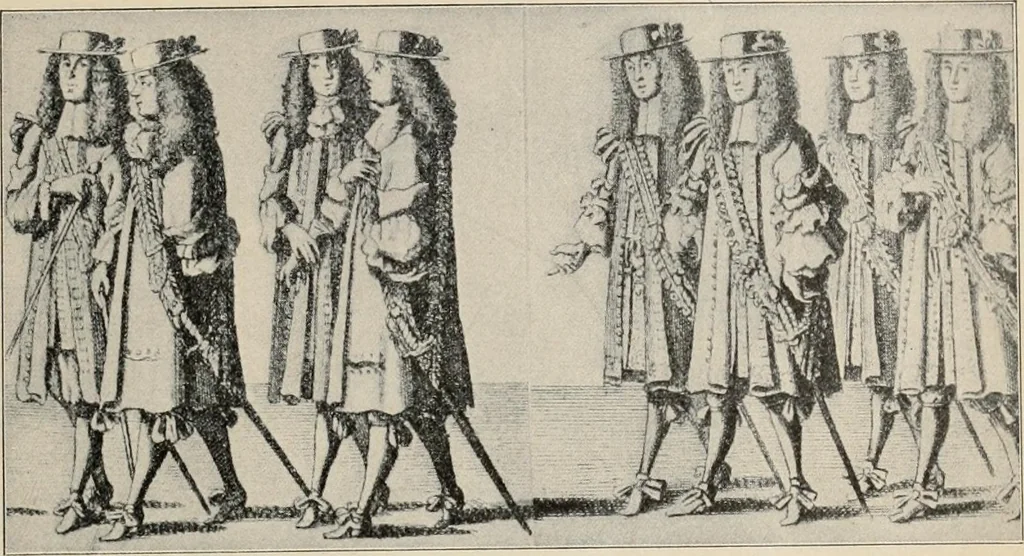 An illustration from Two centuries of costume in America, MDCXX-MDCCCXX, 1903, leaf 248