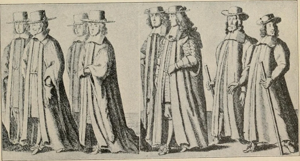 An illustration from Two centuries of costume in America, MDCXX-MDCCCXX, 1903, leaf 248
