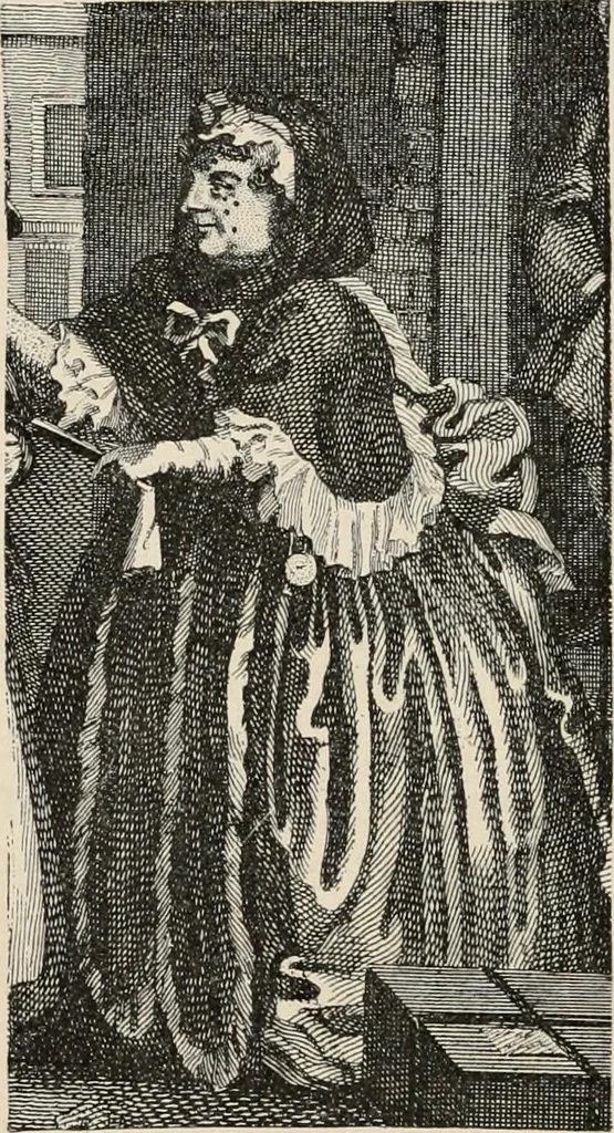An illustration from Two centuries of costume in America, MDCXX-MDCCCXX, 1903, leaf 341