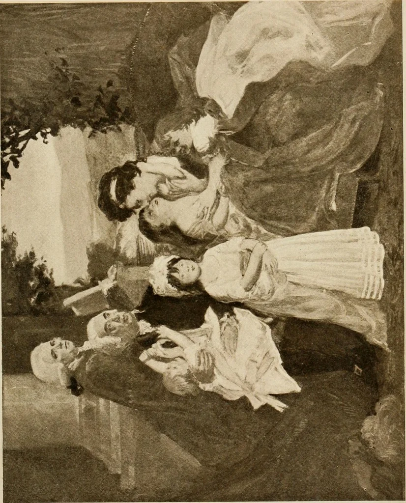 An illustration from Two centuries of costume in America, MDCXX-MDCCCXX, 1903, leaf 468