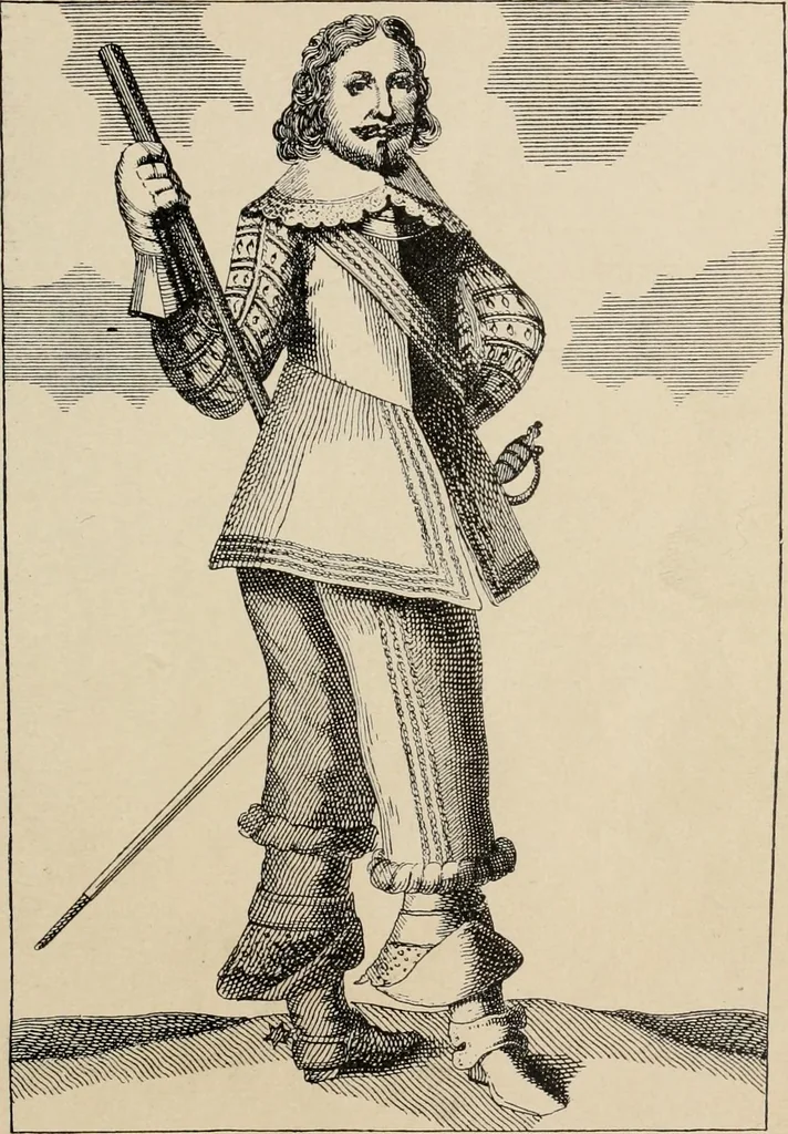 An illustration from Two centuries of costume in America, MDCXX-MDCCCXX, 1903, leaf 68
