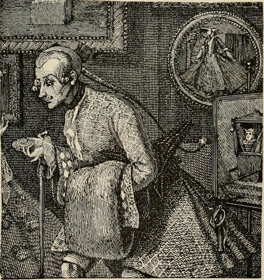 An illustration from Two centuries of costume in America, MDCXX-MDCCCXX, 1903, leaf 108