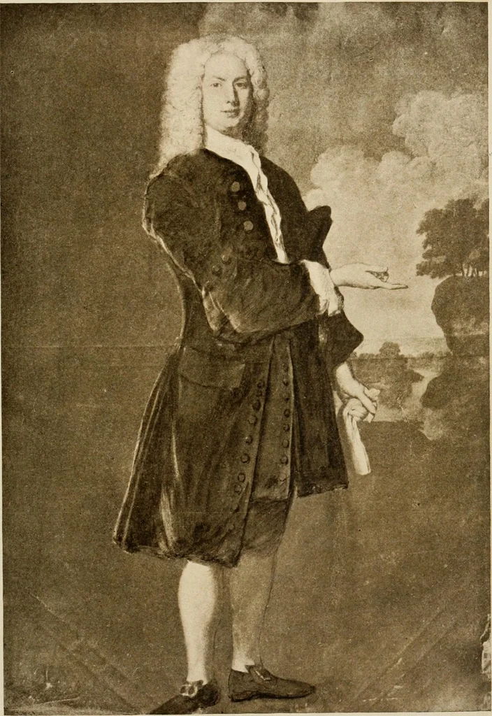 An illustration from Two centuries of costume in America, MDCXX-MDCCCXX, 1903, leaf 126