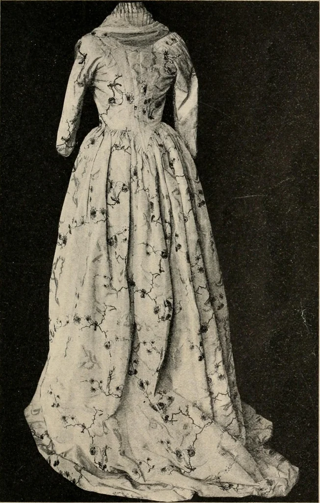 An illustration from Two centuries of costume in America, MDCXX-MDCCCXX, 1903, leaf 138