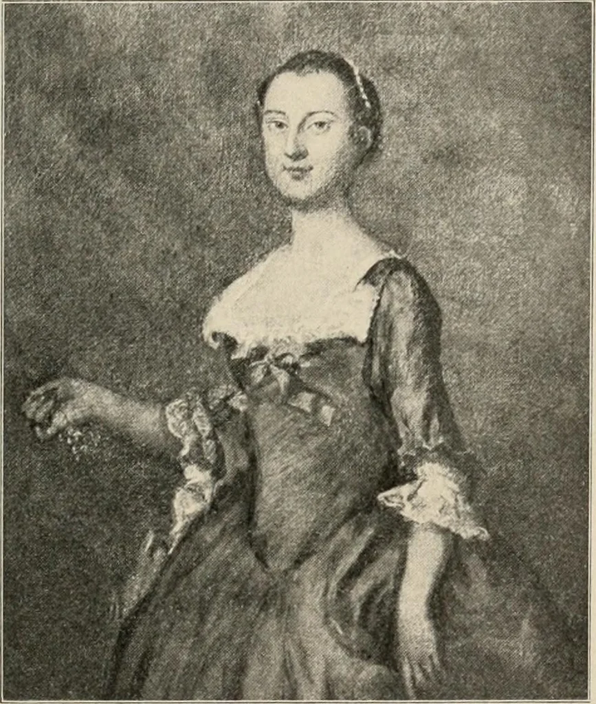 An illustration from Two centuries of costume in America, MDCXX-MDCCCXX, 1903, leaf 146