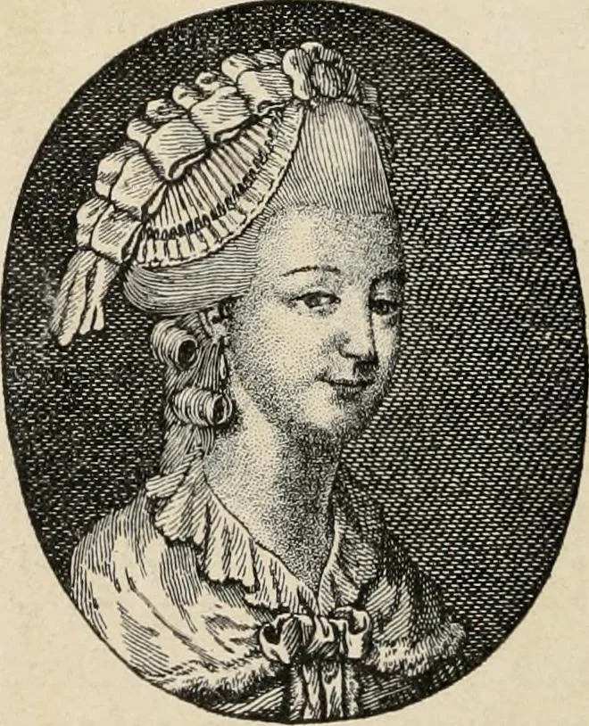 An illustration from Two centuries of costume in America, MDCXX-MDCCCXX, 1903, leaf 163