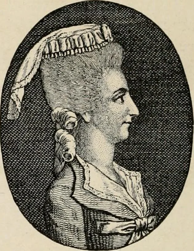 An illustration from Two centuries of costume in America, MDCXX-MDCCCXX, 1903, leaf 163