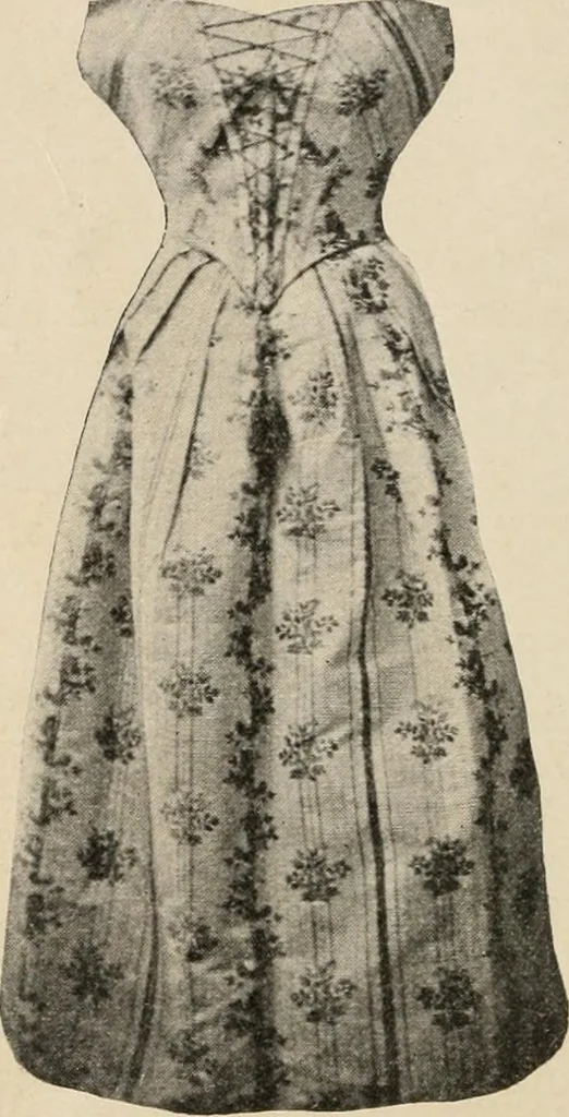 An illustration from Two centuries of costume in America, MDCXX-MDCCCXX, 1903, leaf 167