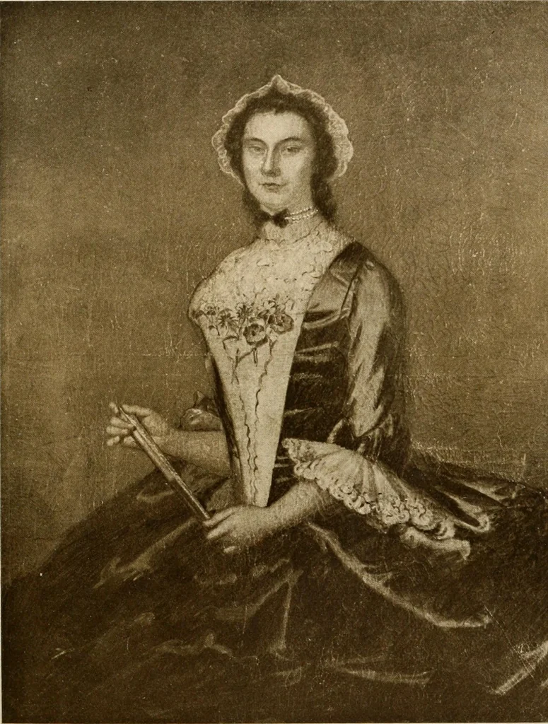 An illustration from Two centuries of costume in America, MDCXX-MDCCCXX, 1903, leaf 168