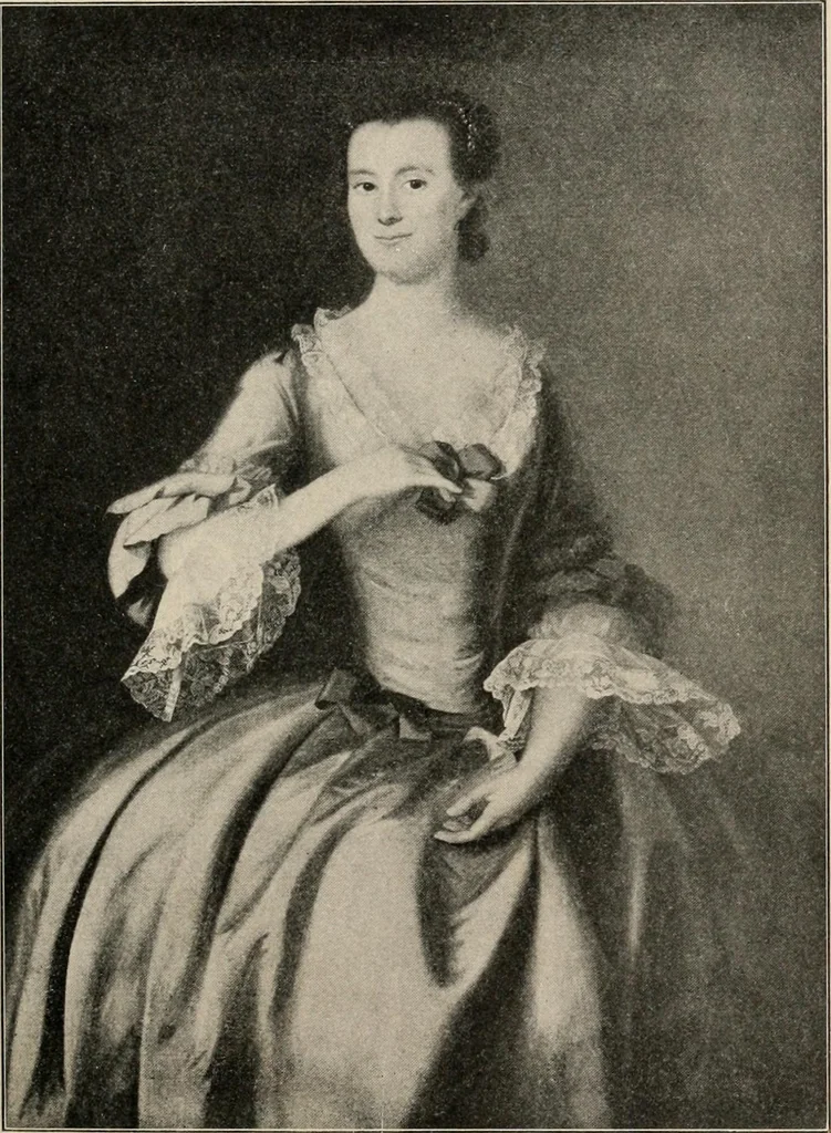 An illustration from Two centuries of costume in America, MDCXX-MDCCCXX, 1903, leaf 172