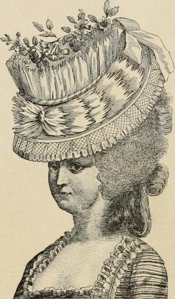 An illustration from Two centuries of costume in America, MDCXX-MDCCCXX, 1903, leaf 200