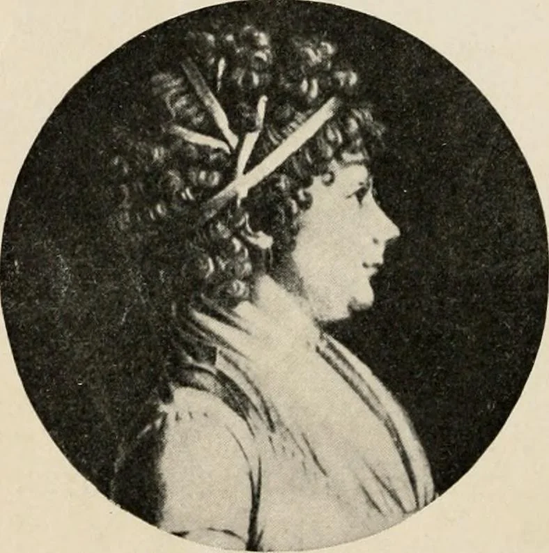 An illustration from Two centuries of costume in America, MDCXX-MDCCCXX, 1903, leaf 205