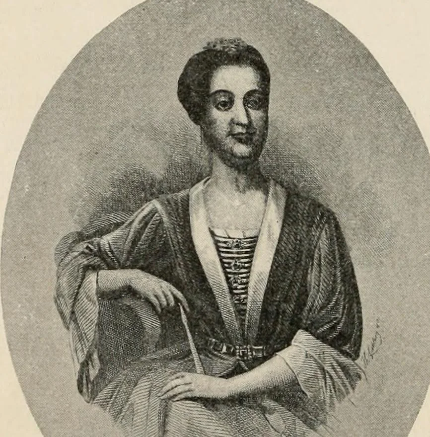 An illustration from Two centuries of costume in America, MDCXX-MDCCCXX, 1903, leaf 229