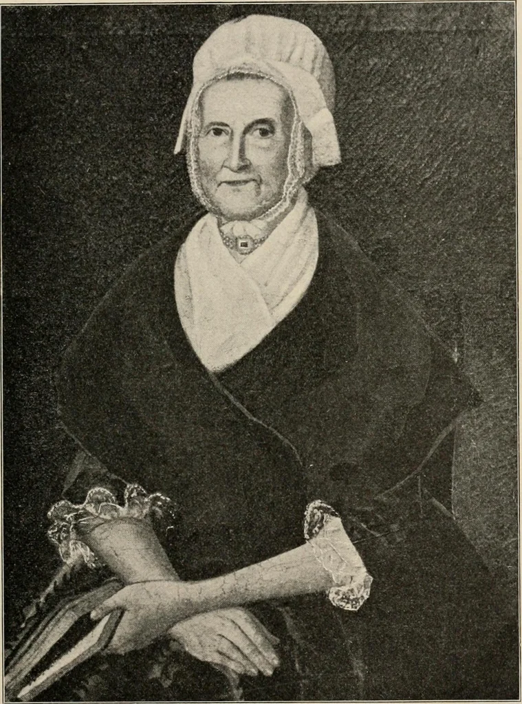 An illustration from Two centuries of costume in America, MDCXX-MDCCCXX, 1903, leaf 240