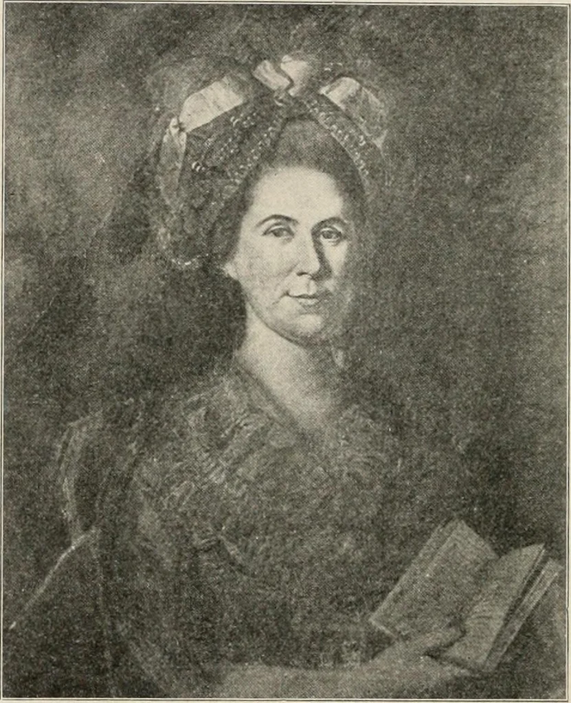An illustration from Two centuries of costume in America, MDCXX-MDCCCXX, 1903, leaf 243