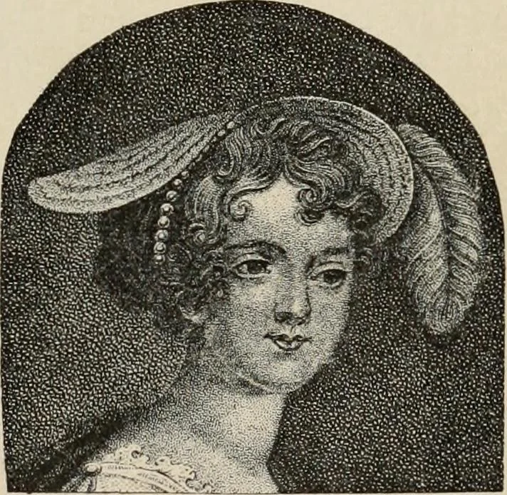 An illustration from Two centuries of costume in America, MDCXX-MDCCCXX, 1903, leaf 280