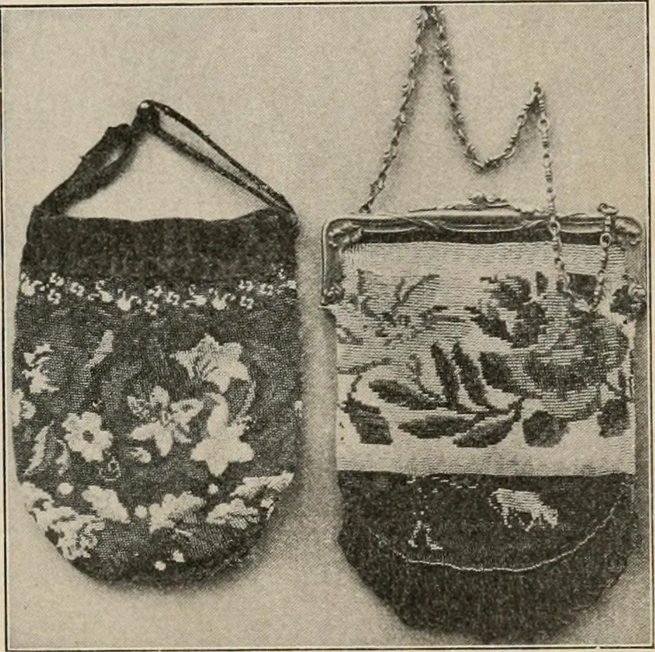 An illustration from Two centuries of costume in America, MDCXX-MDCCCXX, 1903, leaf 302