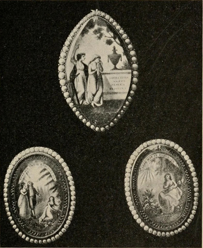 An illustration from Two centuries of costume in America, MDCXX-MDCCCXX, 1903, leaf 374