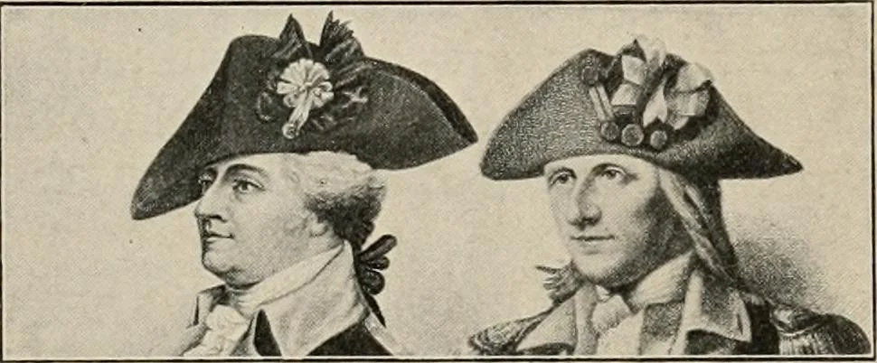 An illustration from Two centuries of costume in America, MDCXX-MDCCCXX, 1903, leaf 416